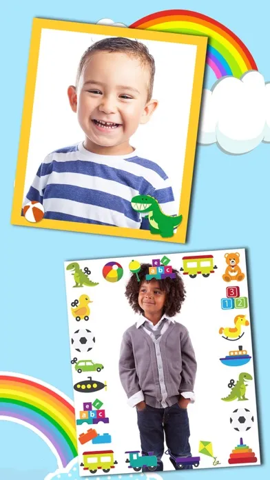 Скриншоты New born and birthday photo frames