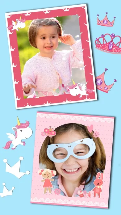 Скриншоты New born and birthday photo frames