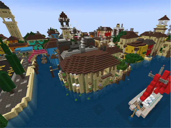 Mine Block: Planet Craft 3D iPad  Screenshots