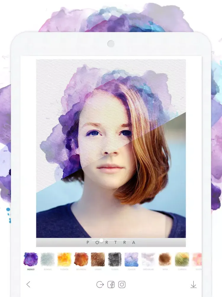 PORTRA - Stunning art filter iPad  स्क्रीनशॉट