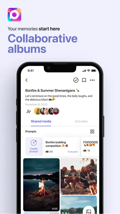 Playlog: Photo Album Sharing应用截图