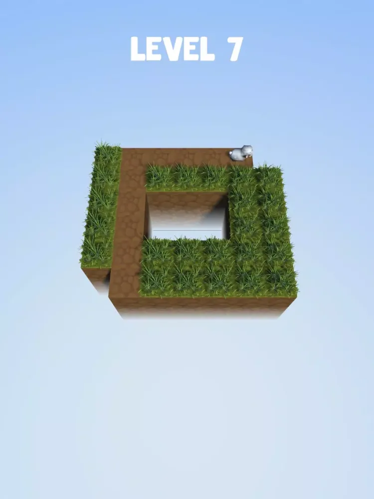 Tangkapan skrin Grass Cutter - Maze Garden iPad 