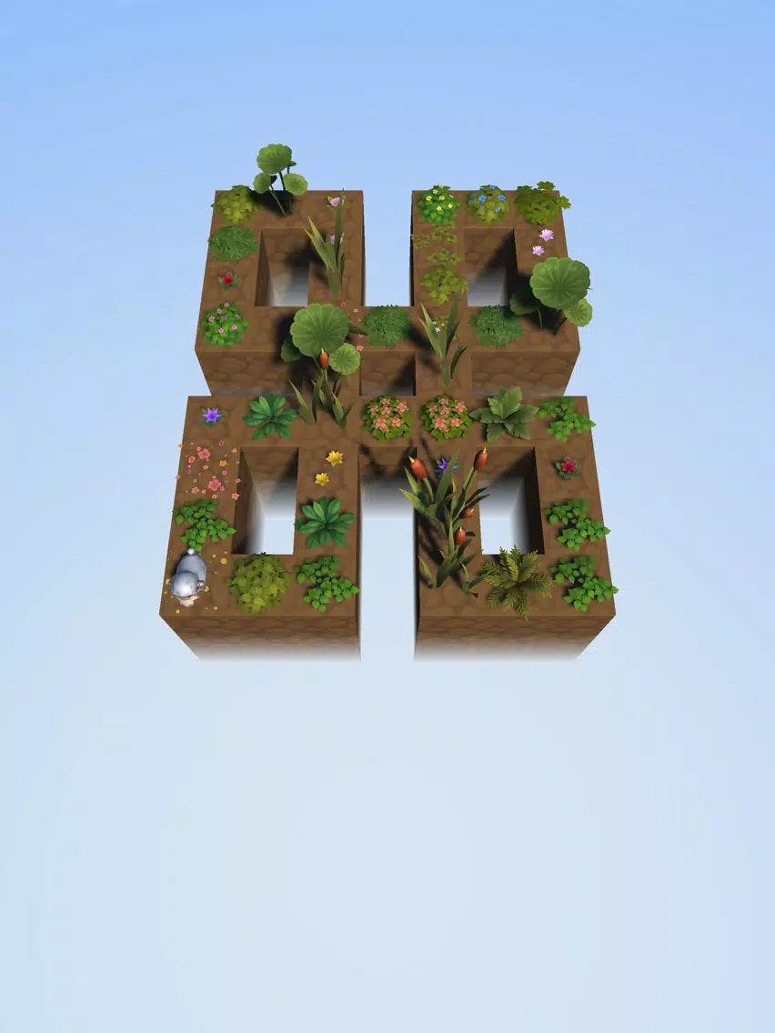 Capturas de pantalla de Grass Cutter - Maze Garden iPad 