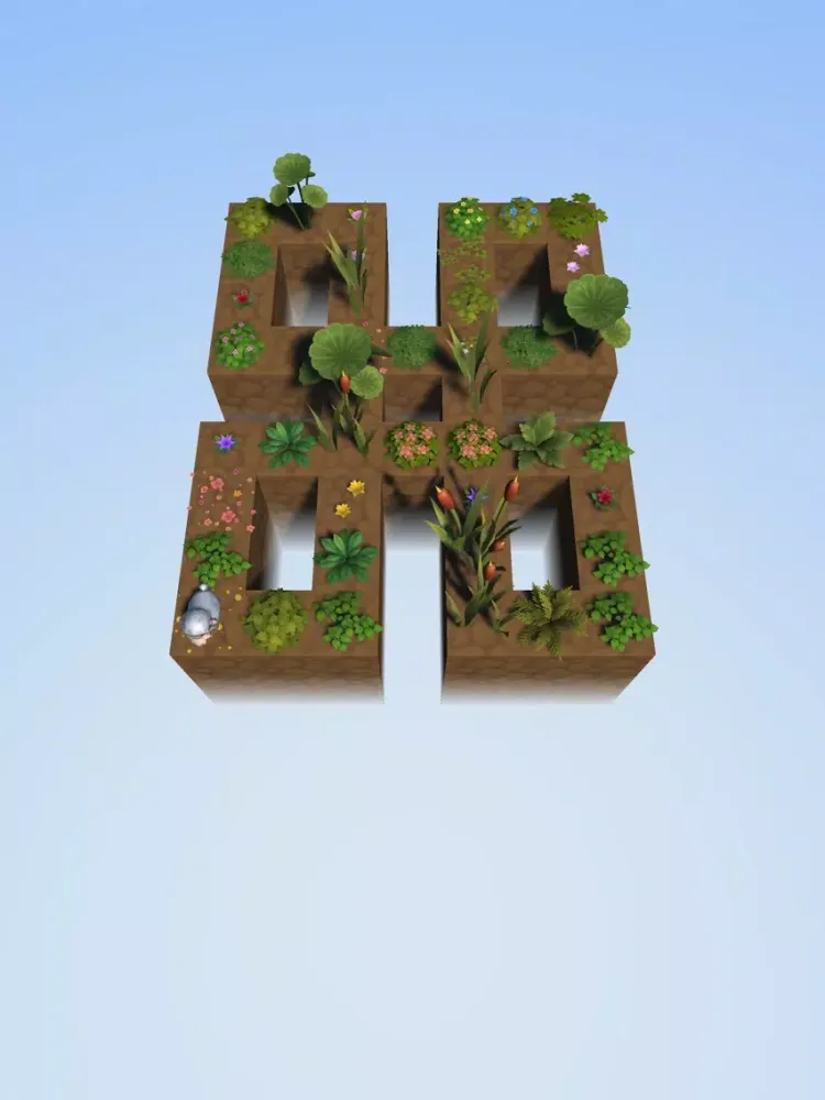 Tangkapan skrin Grass Cutter - Maze Garden iPad 