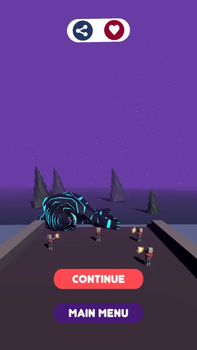 Captures d'écran de JOIN HUNTERS – CROWD RUNNER 3D