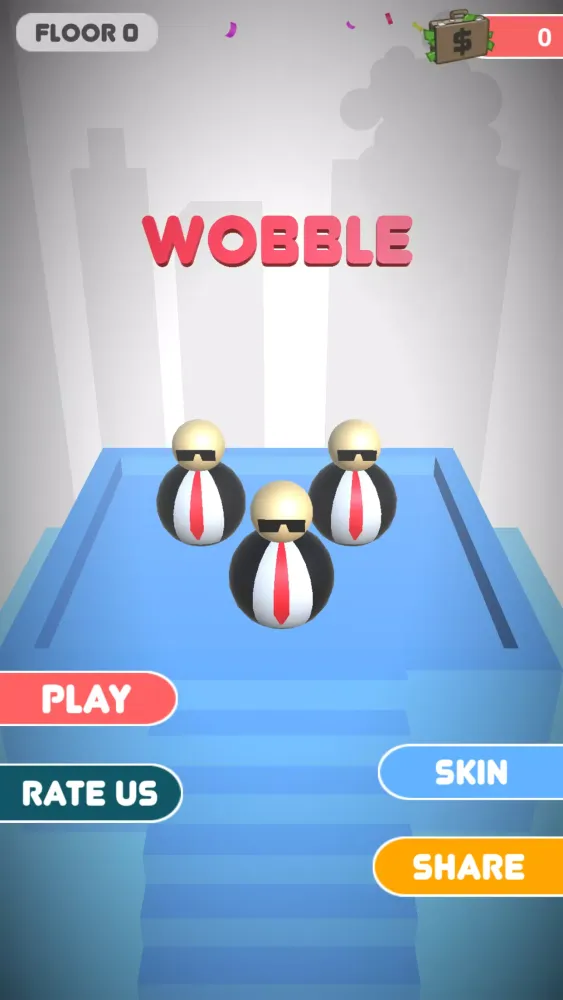 Captures d'écran de Wobble Escape