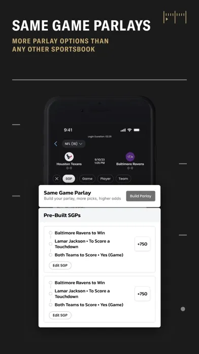 Captures d'écran de BetMGM - Online Sports Betting