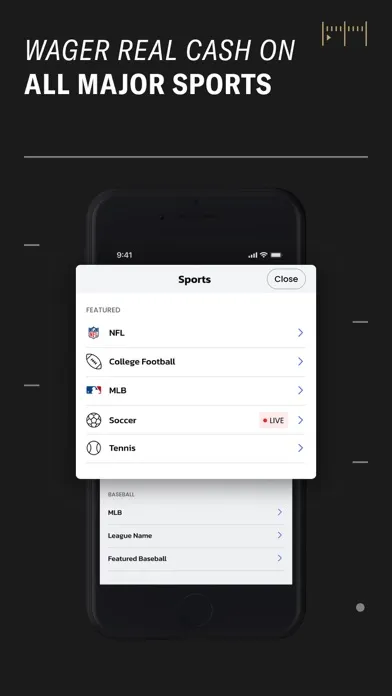 Captures d'écran de BetMGM - Online Sports Betting