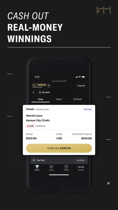 Captures d'écran de BetMGM - Online Sports Betting