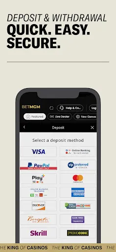 playMGM Casino Screenshots