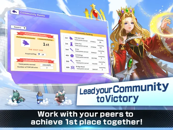 Capturas de tela do Community Wars iPad 