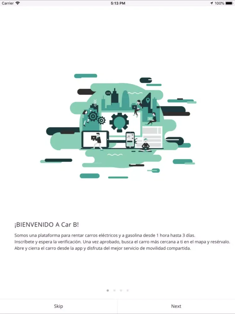 تصاویر Car B Car Sharing iPad 