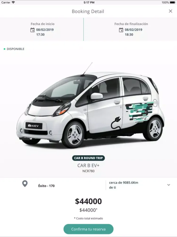 تصاویر Car B Car Sharing iPad 