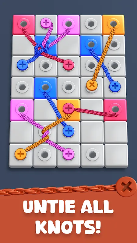 Capturas de tela do Screws Unchained