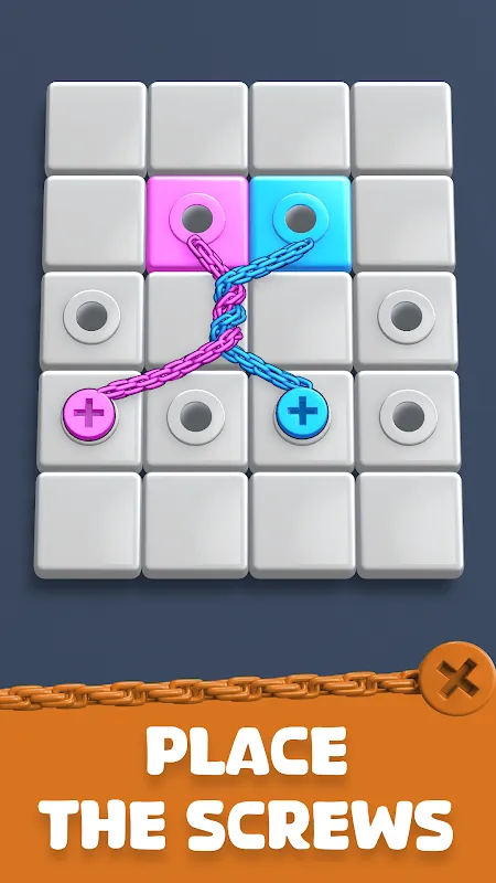 Capturas de tela do Screws Unchained