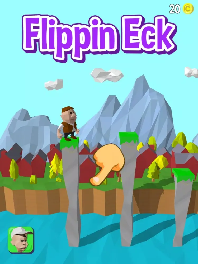 Flippin Eck - Endless Arcade Jumper iPad  স্ক্রিনশট