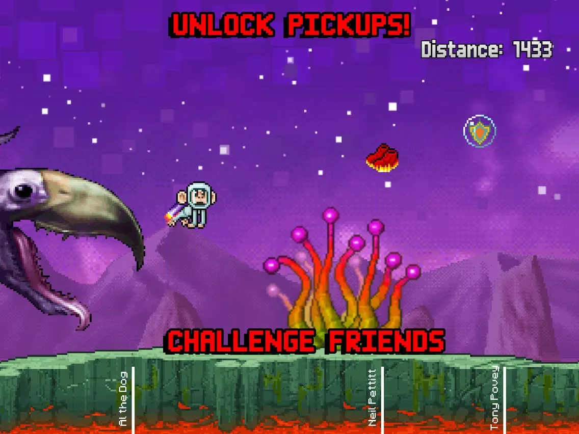 Скриншоты Moon Rush iPad 