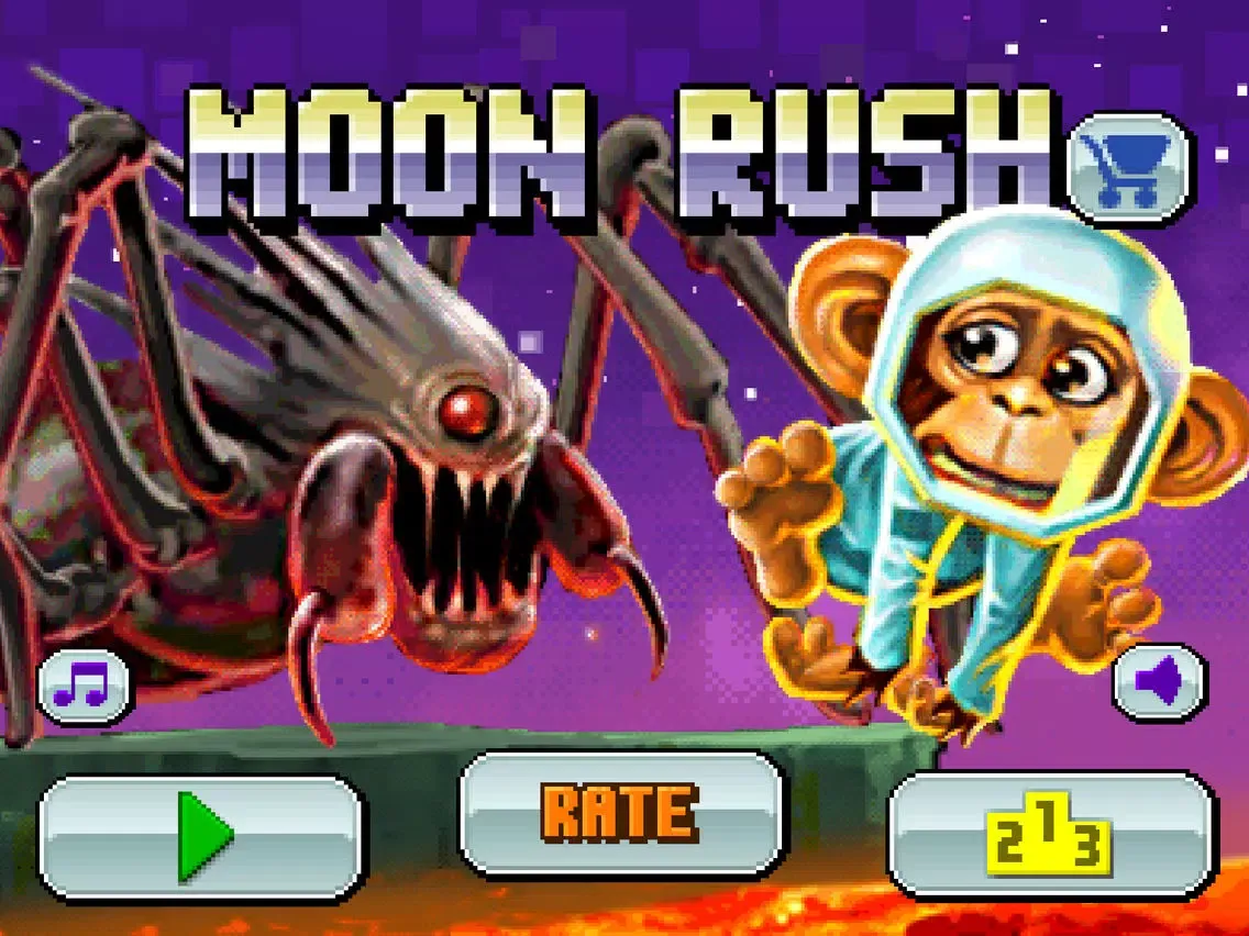 Скриншоты Moon Rush iPad 