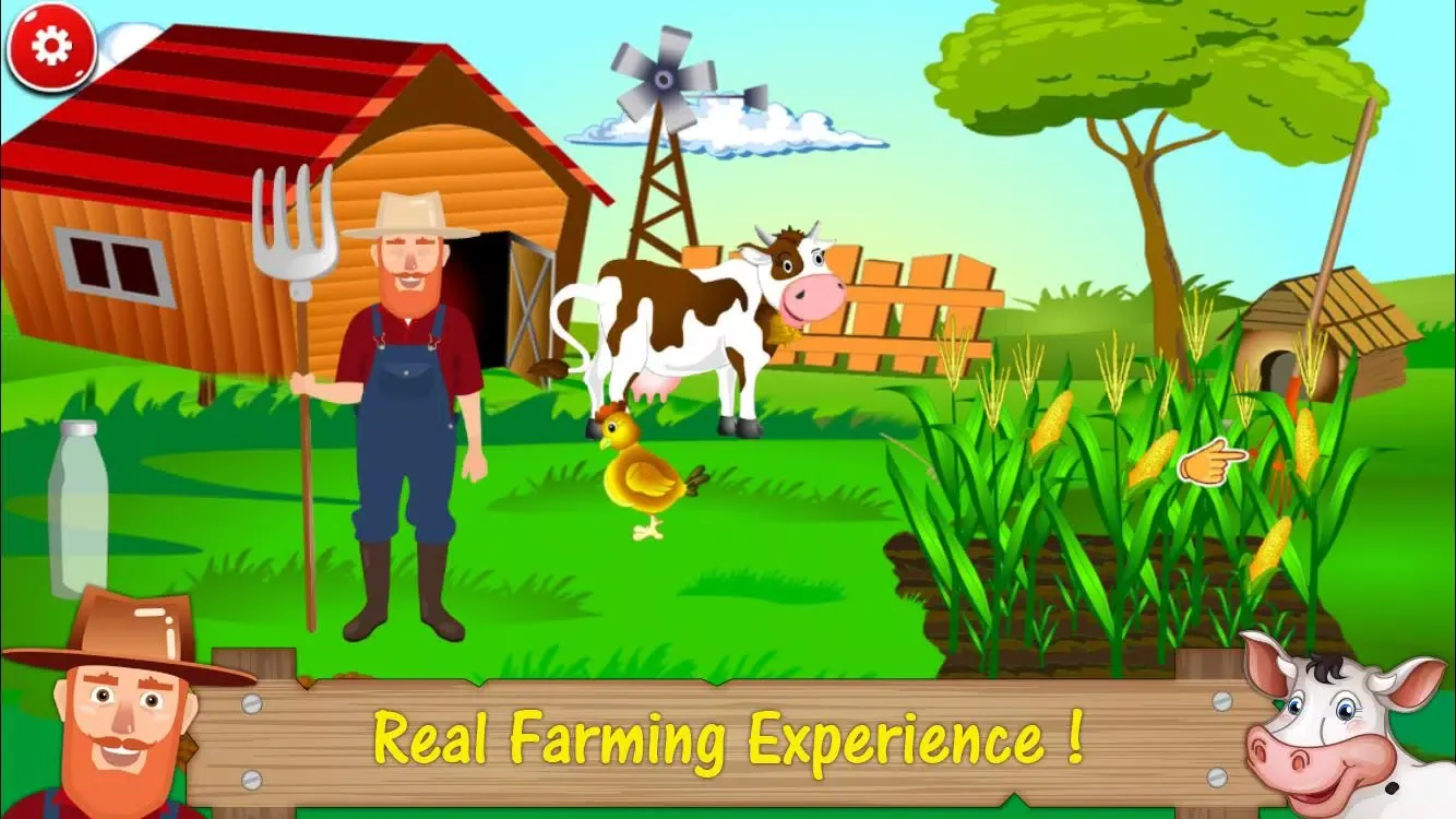 Ảnh chụp màn hình của Cow Farm - Farming Games