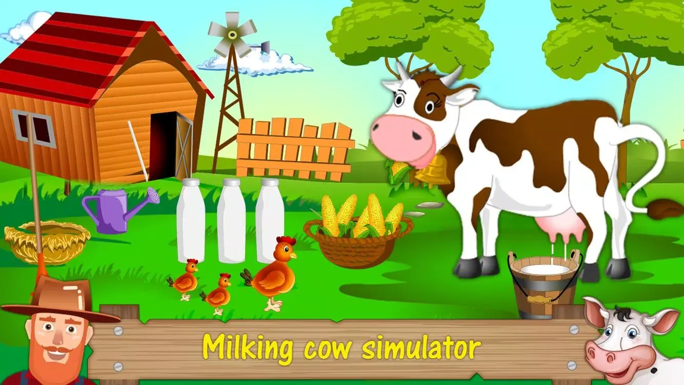 Ảnh chụp màn hình của Cow Farm - Farming Games