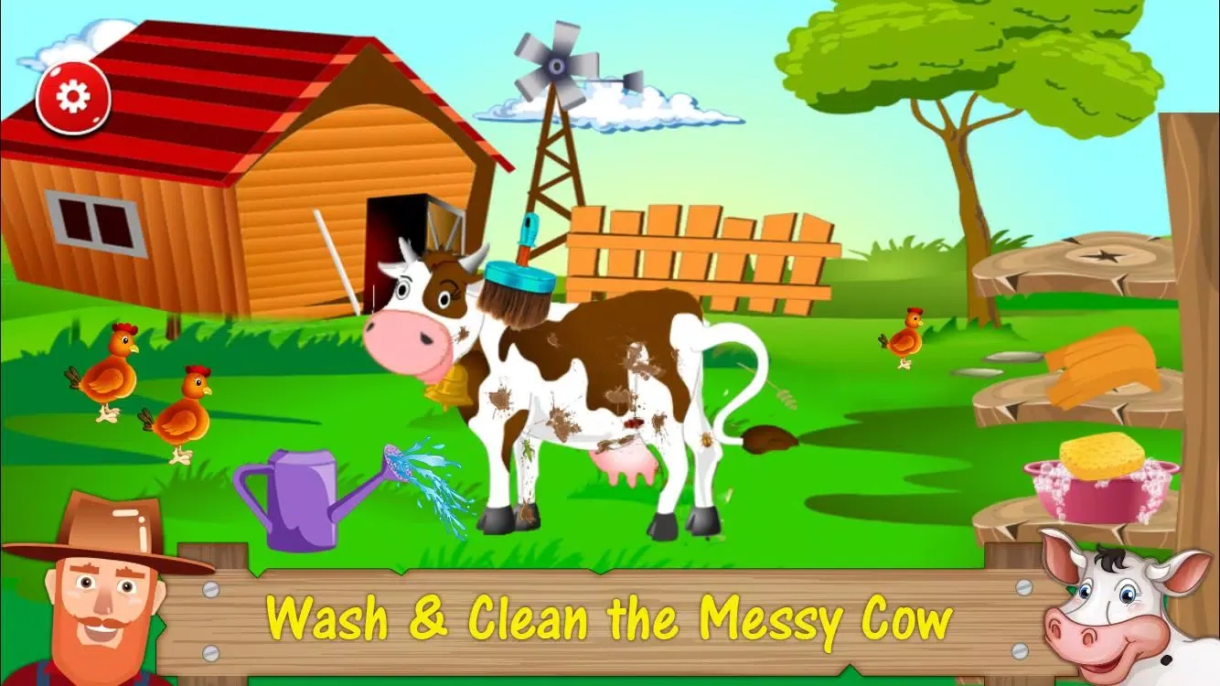 Ảnh chụp màn hình của Cow Farm - Farming Games