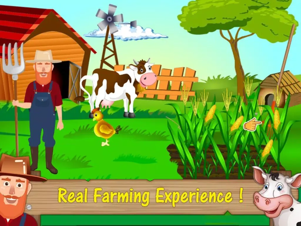Ảnh chụp màn hình của Cow Farm - Farming Games