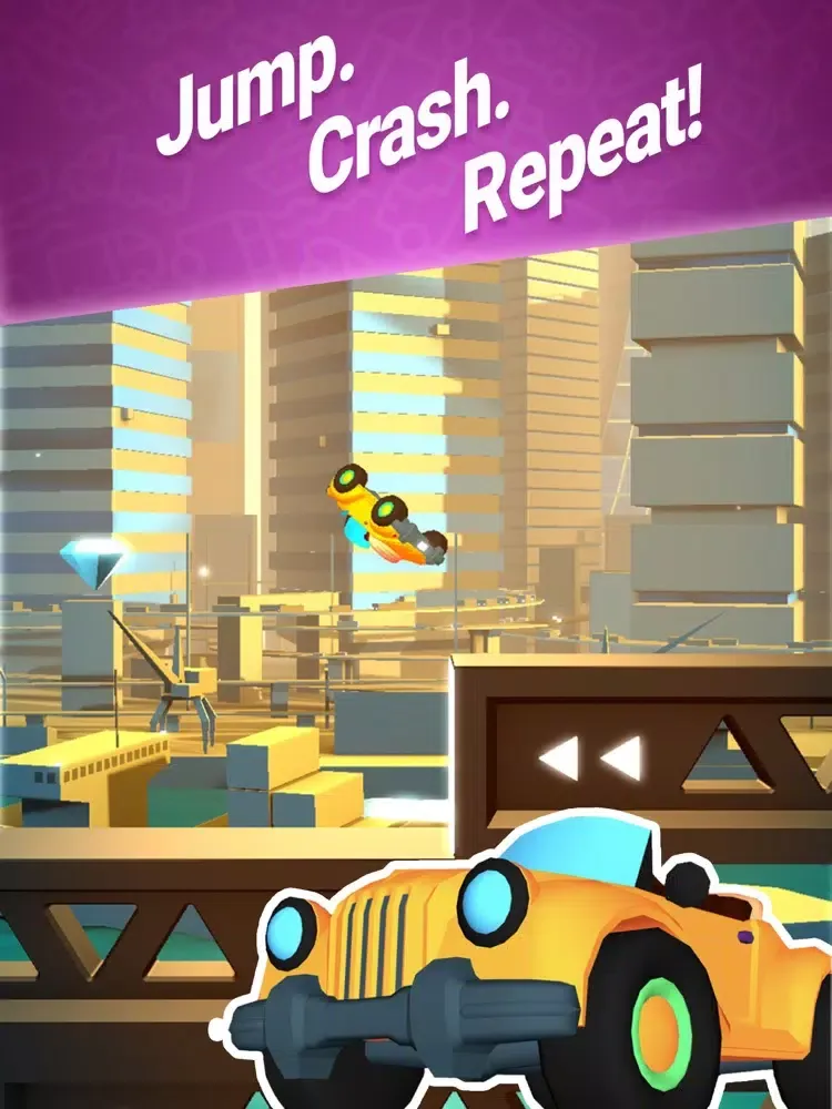 Town Jump: Journey to the Moon iPad  Screenshots