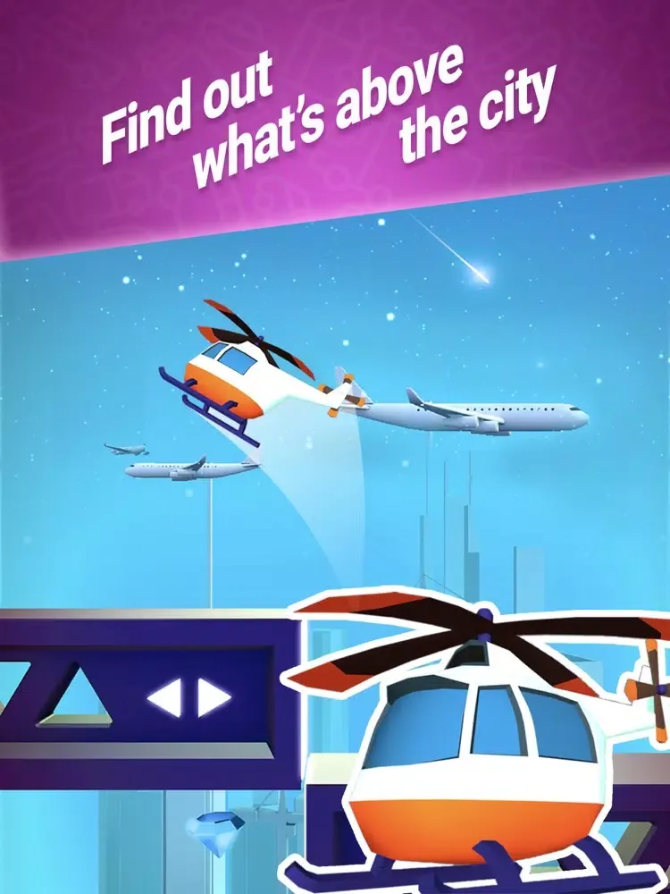 Town Jump: Journey to the Moon iPad  Screenshots