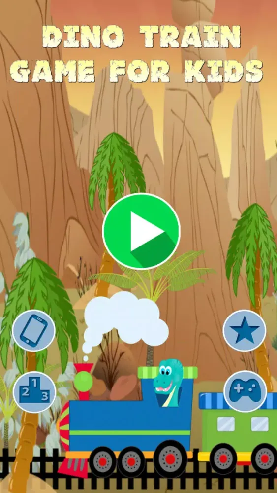 Tangkapan skrin Dino Train Match Up Game