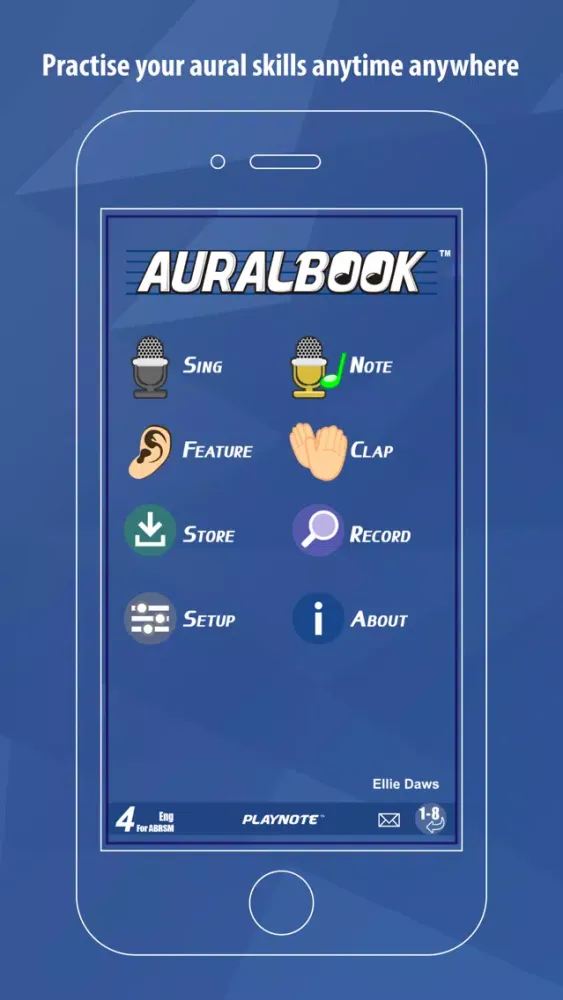 Capturas de tela do AURALBOOK for ABRSM Grade 4