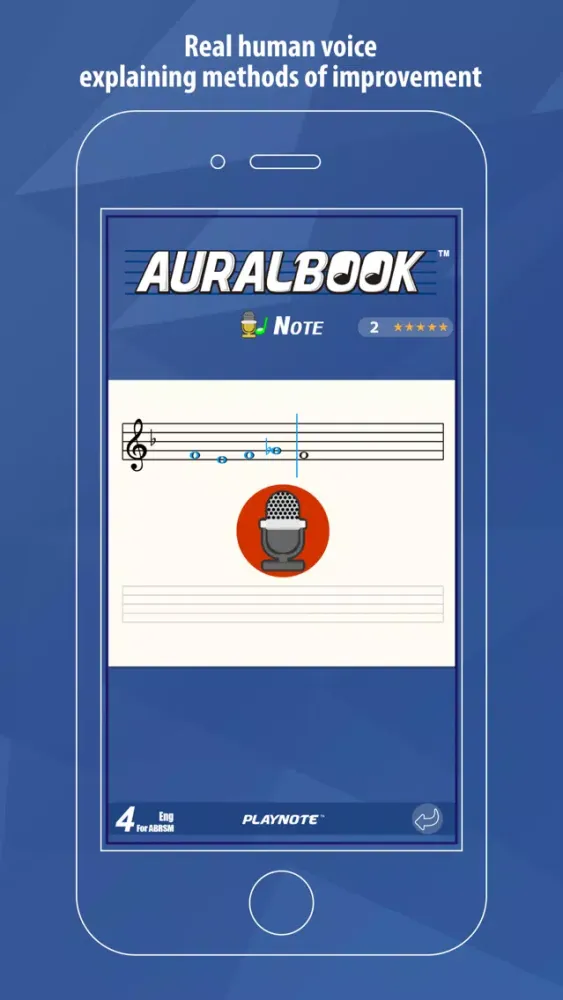 Capturas de tela do AURALBOOK for ABRSM Grade 4