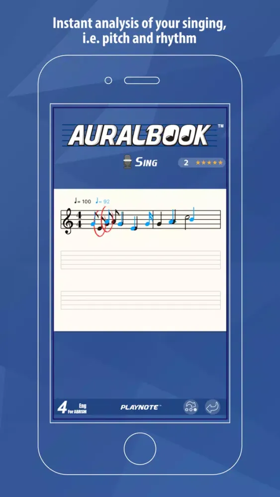 Capturas de tela do AURALBOOK for ABRSM Grade 4