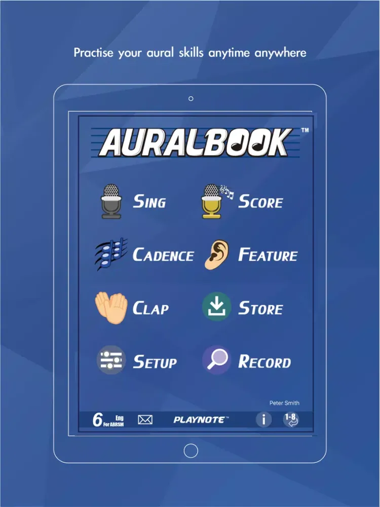Скриншоты AURALBOOK for ABRSM Grade 6 HD iPad 