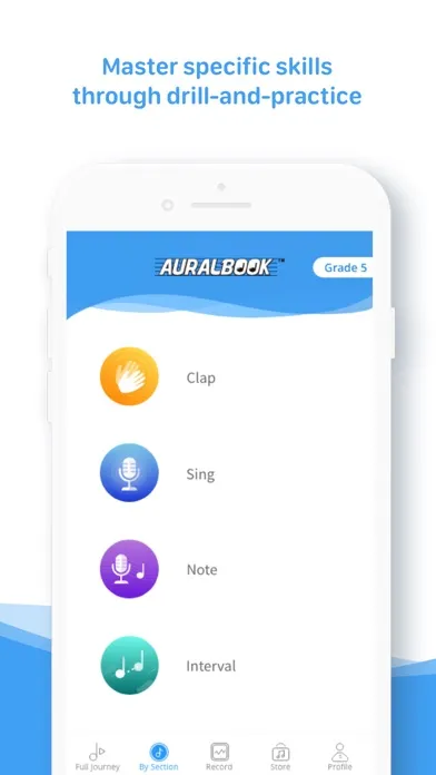Captures d'écran de AURALBOOK for AMEB Grade 1-8