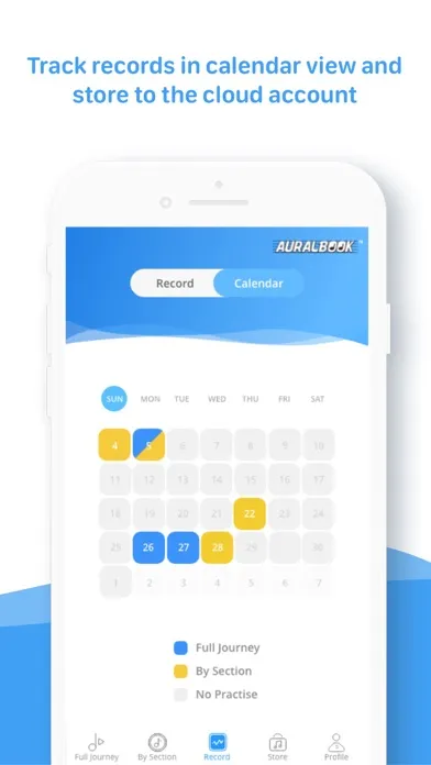 Captures d'écran de AURALBOOK for AMEB Grade 1-8