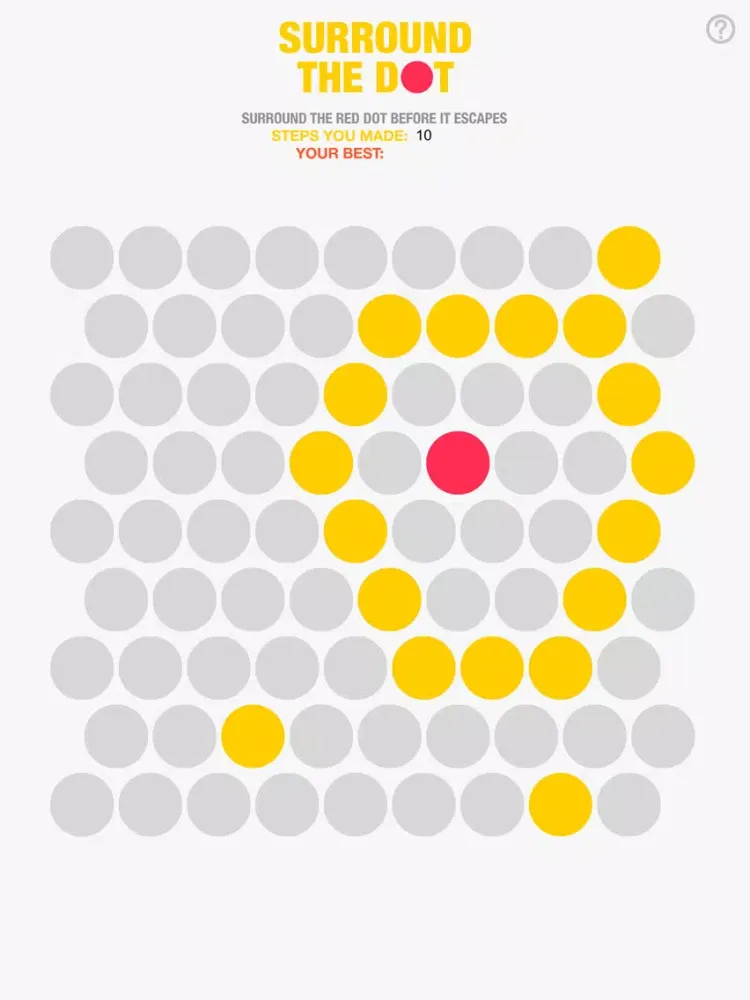 Zrzuty ekranu Surround the Dot - Best Time Killer Ever! iPad 