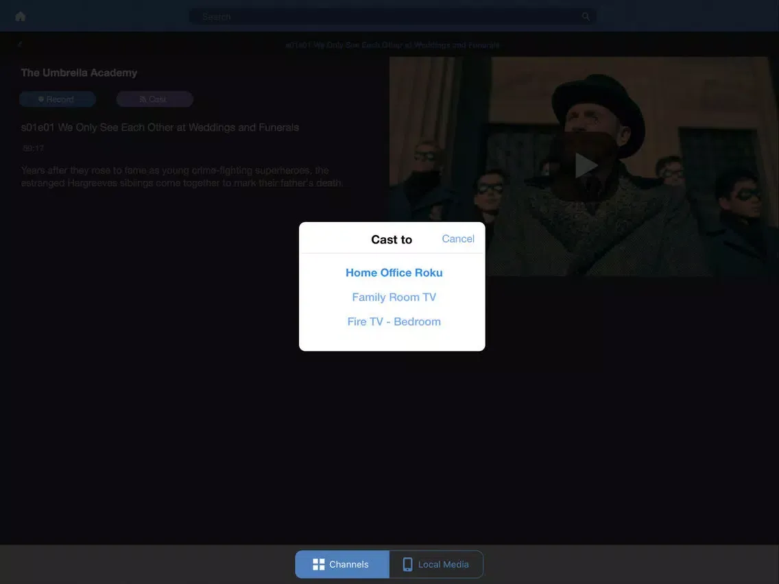 PlayOn Mobile iPad  स्क्रीनशॉट