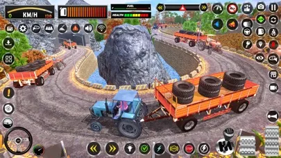 Ảnh chụp màn hình của Tractor Trolley Farming Games