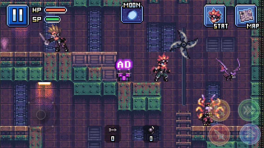 Tangkapan layar Dungeon X Dungeon