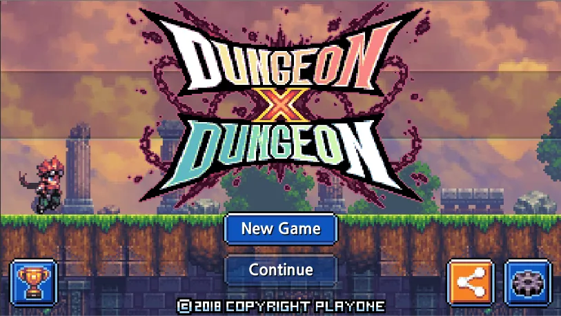 Tangkapan layar Dungeon X Dungeon