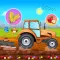 Farm Tractors Harvesting Game