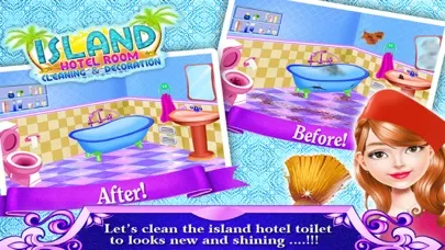 Tangkapan layar Island Hotel Room Cleanup