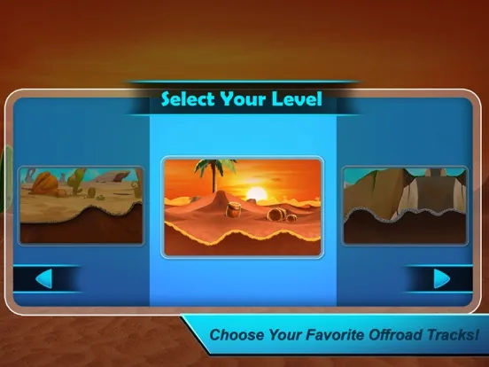 Zrzuty ekranu Offroad Dessert Trucks Racing iPad 