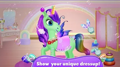 Zrzuty ekranu Unicorn Horse Groom & Caring