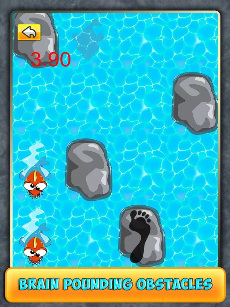 Capturas de tela do Don't Step There ! - A Fish Pond Adventure iPad 