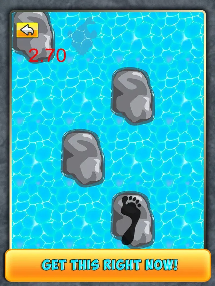 Capturas de tela do Don't Step There ! - A Fish Pond Adventure iPad 