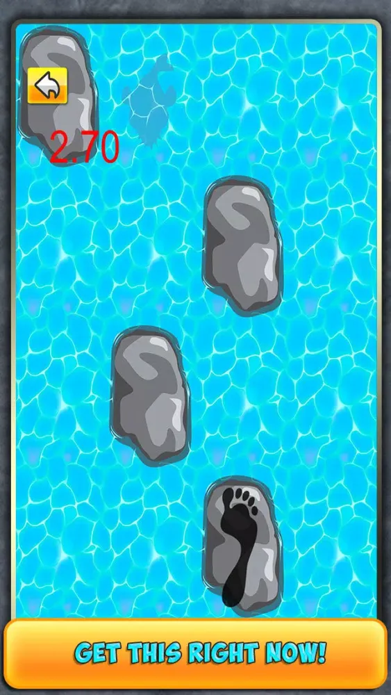 Capturas de tela do Don't Step There ! - A Fish Pond Adventure