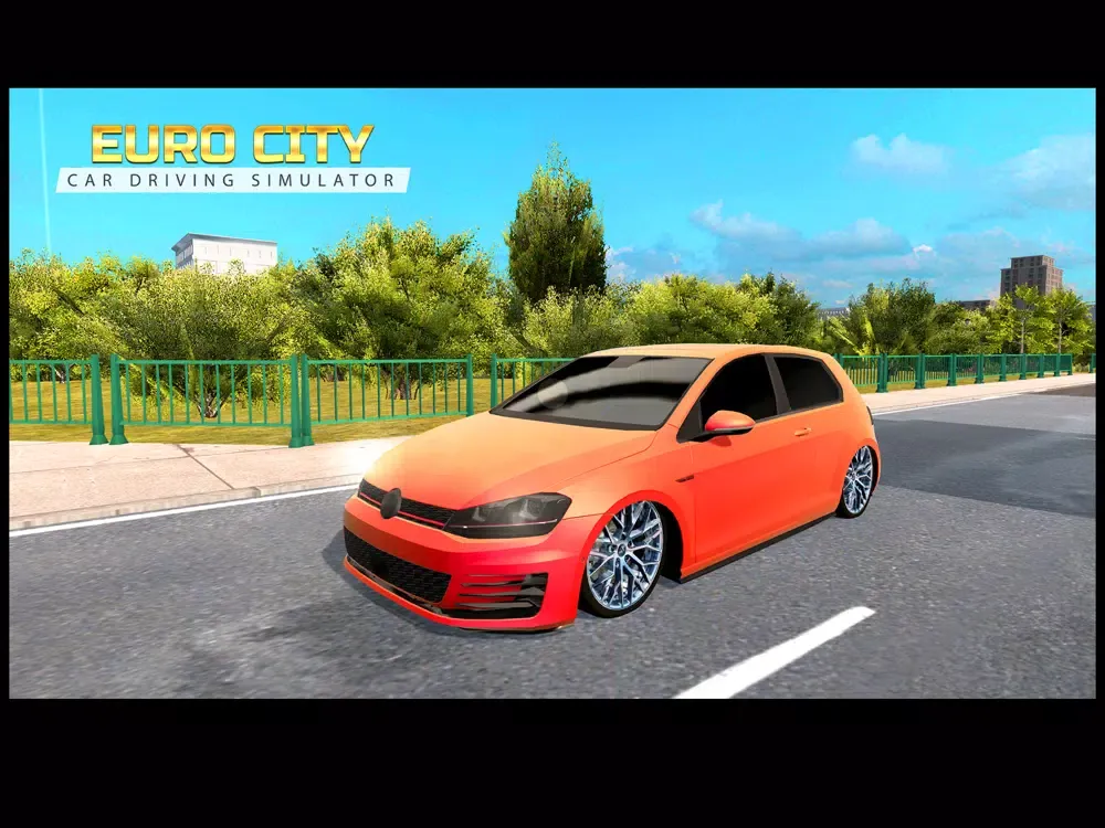 Ảnh chụp màn hình của Euro City Car Driving iPad 