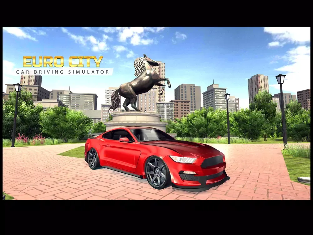 Ảnh chụp màn hình của Euro City Car Driving iPad 