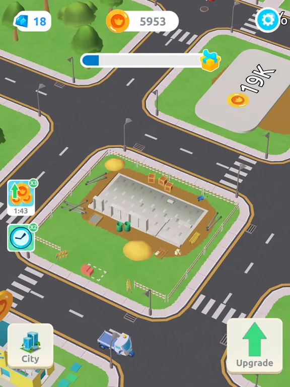 Zrzuty ekranu Idle Delivery Builder iPad 